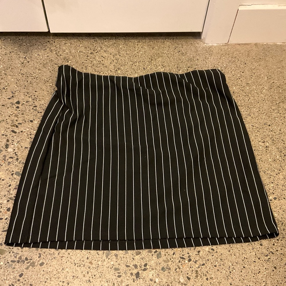 Striped Mini Skirt